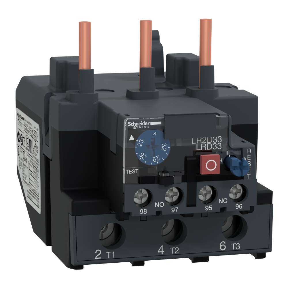 Releu suprasarcina termica motor Tesys, 23-32A, Clasa 10A, LRD3353, Schneider