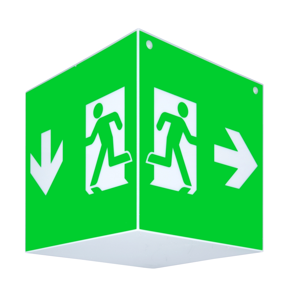 Corp de iluminat autonom WG autocontrol. LED 3h 230VAC, NLWGD403SC, Schrack