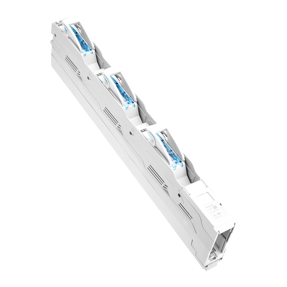 Separator vertical cu portfuzibili, NH00, 160A, versiune înaltă, Schrack, SI337720--