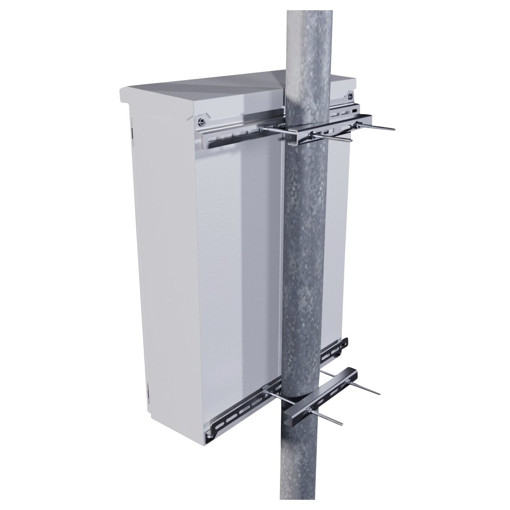Set montaj pe stalp, pentru cutie cu L=600mm, Schrack WSAPCL600-