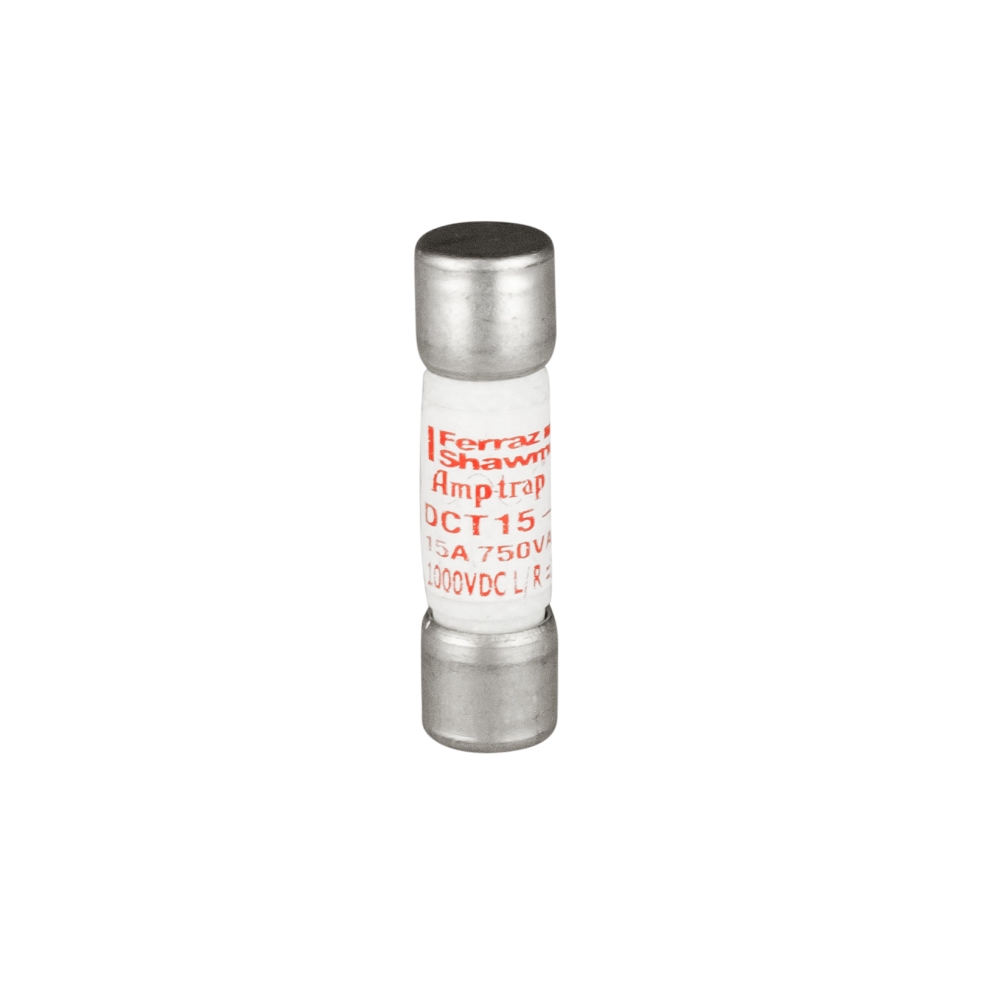 Siguranta fuzibila cilindrica fotovoltaic 10 x 38, 900VDC 15A gR, Schrack ISV10915--