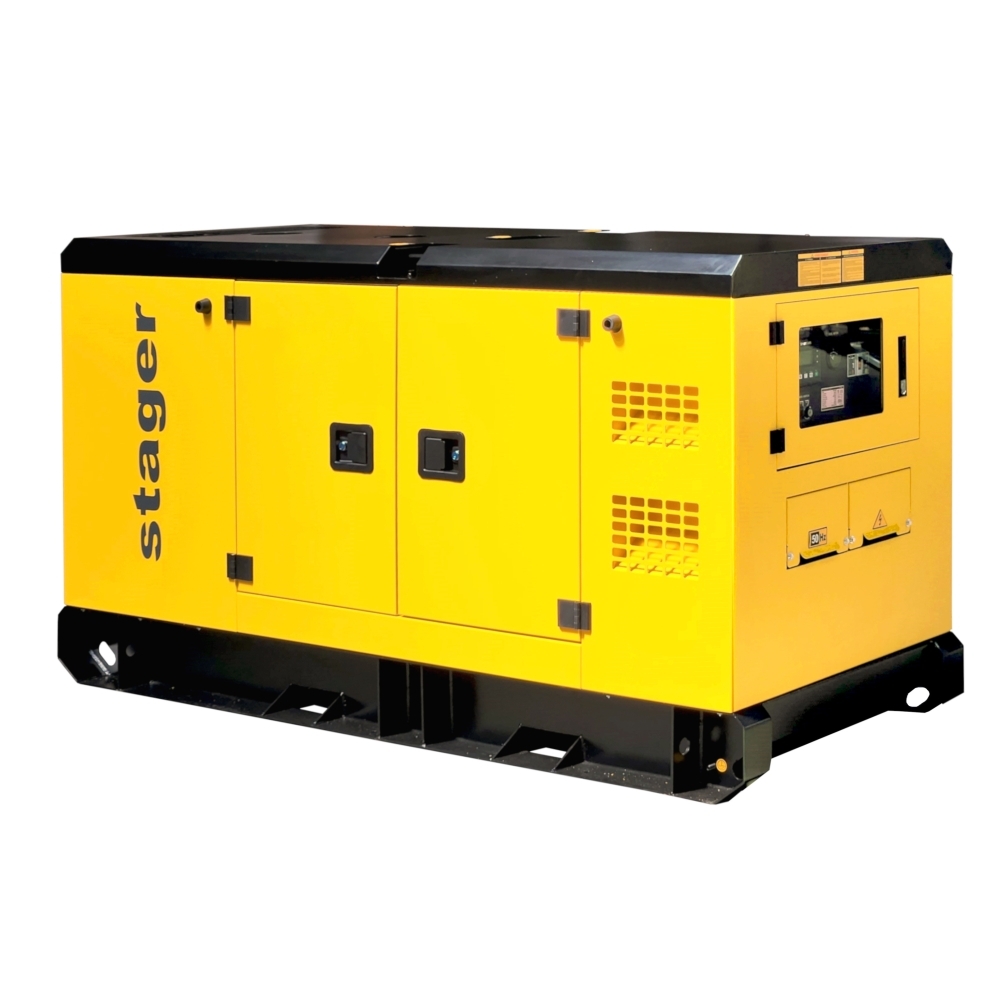 Stager YDY28S3 Generator insonorizat 28kVA, 36A, 1500rpm, trifazat, diesel