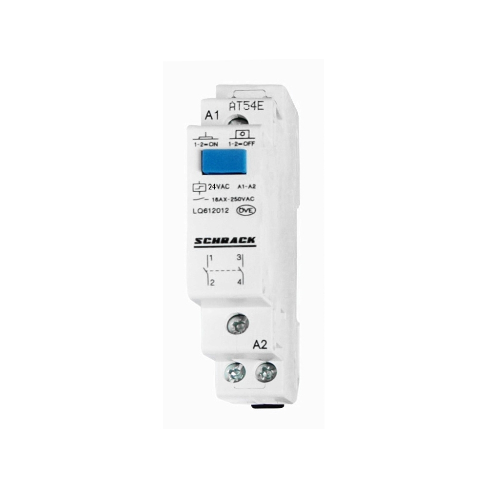 Teleruptor 2ND, 24VAC/12VDC, Schrack LQ612024--
