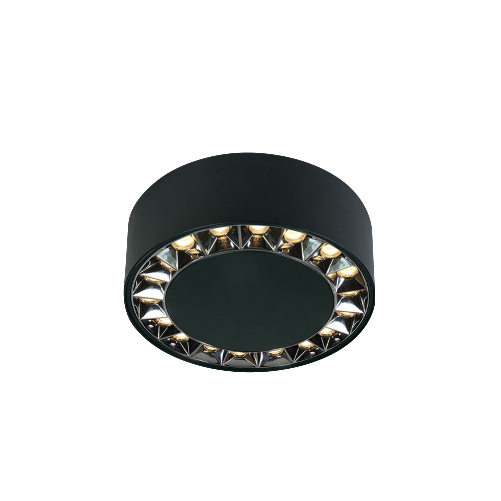Plafoniera Tolkien-A LED 24W, 1900lm, 930, IP20, 230V, 38°, negru, Schrack LID17023--