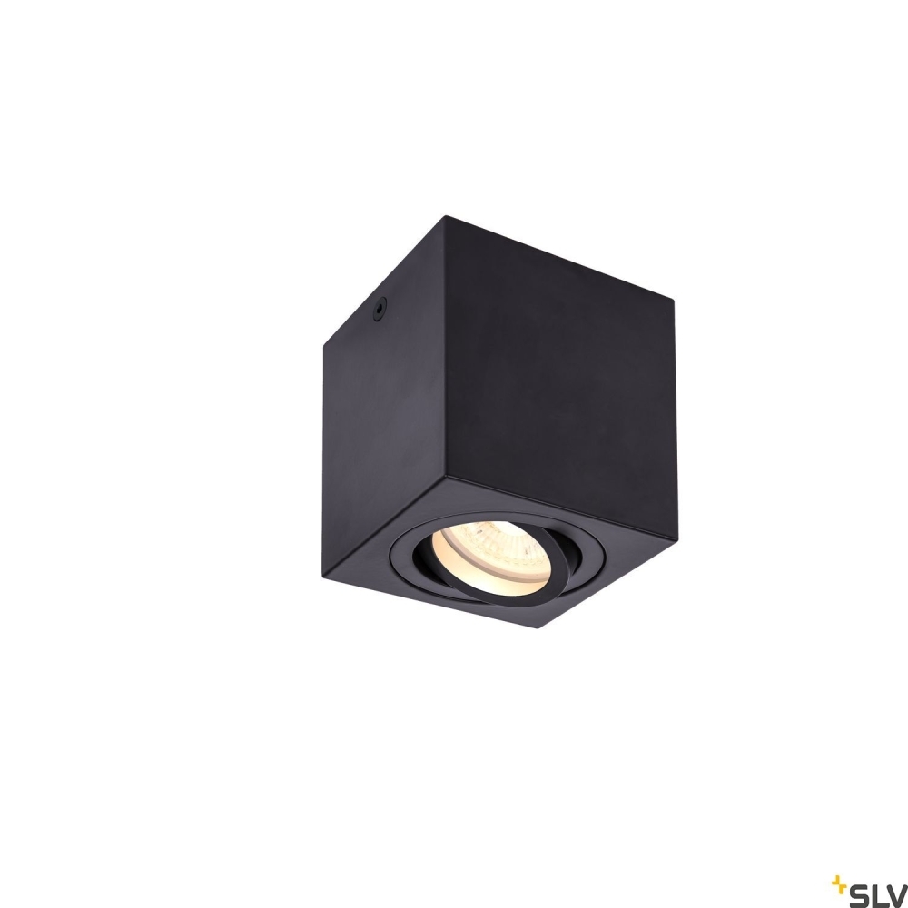 TRILEDO CL, indoor ceiling light, QPAR51, black, max 10W, Schrack LI1002013