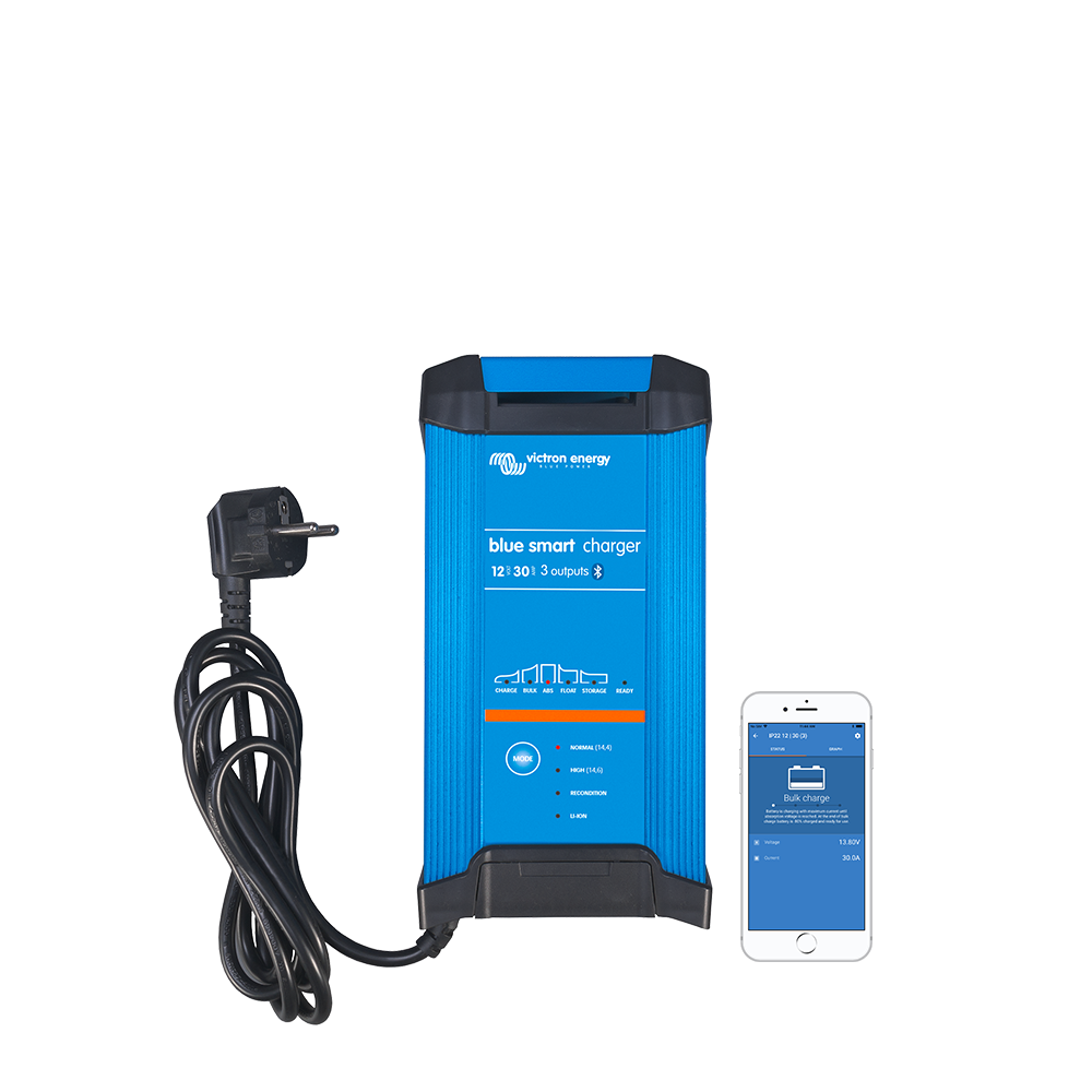 Victron Energy Blue Smart IP22 Charger 24/16(3) 230V CEE 7/7