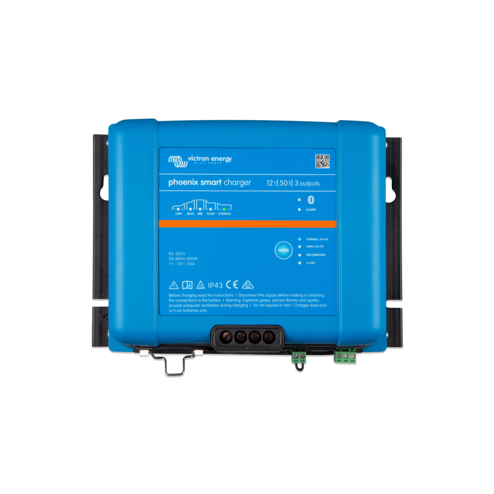 Victron Energy Smart IP43 Charger 12/50(3) 120-240V
