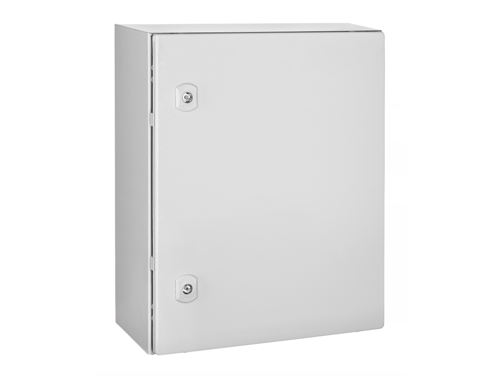 Cutie metalică+contrapanou, o uşă IP66 ÎxLxA=500x400x210mm, Schrack WSA5040210